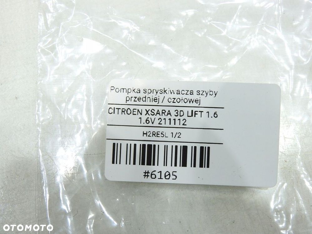 POMPKA SPRYSKIWACZA CITROEN XSARA - 7