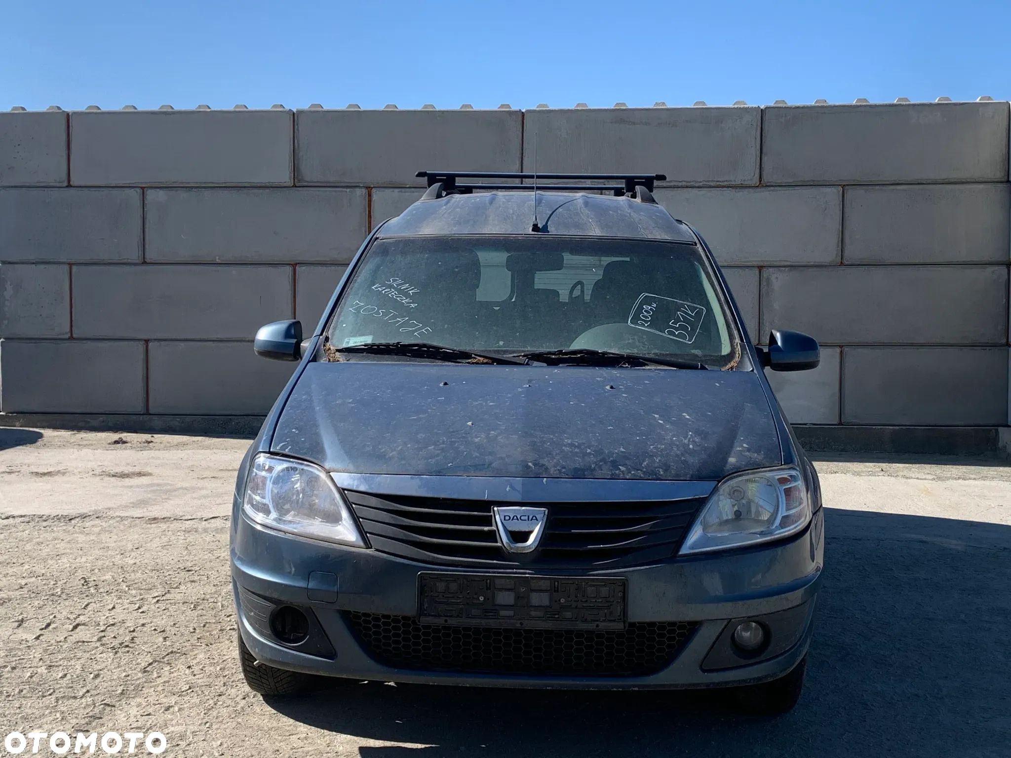 DACIA LOGAN 2009 MASKA PRZÓD - 1