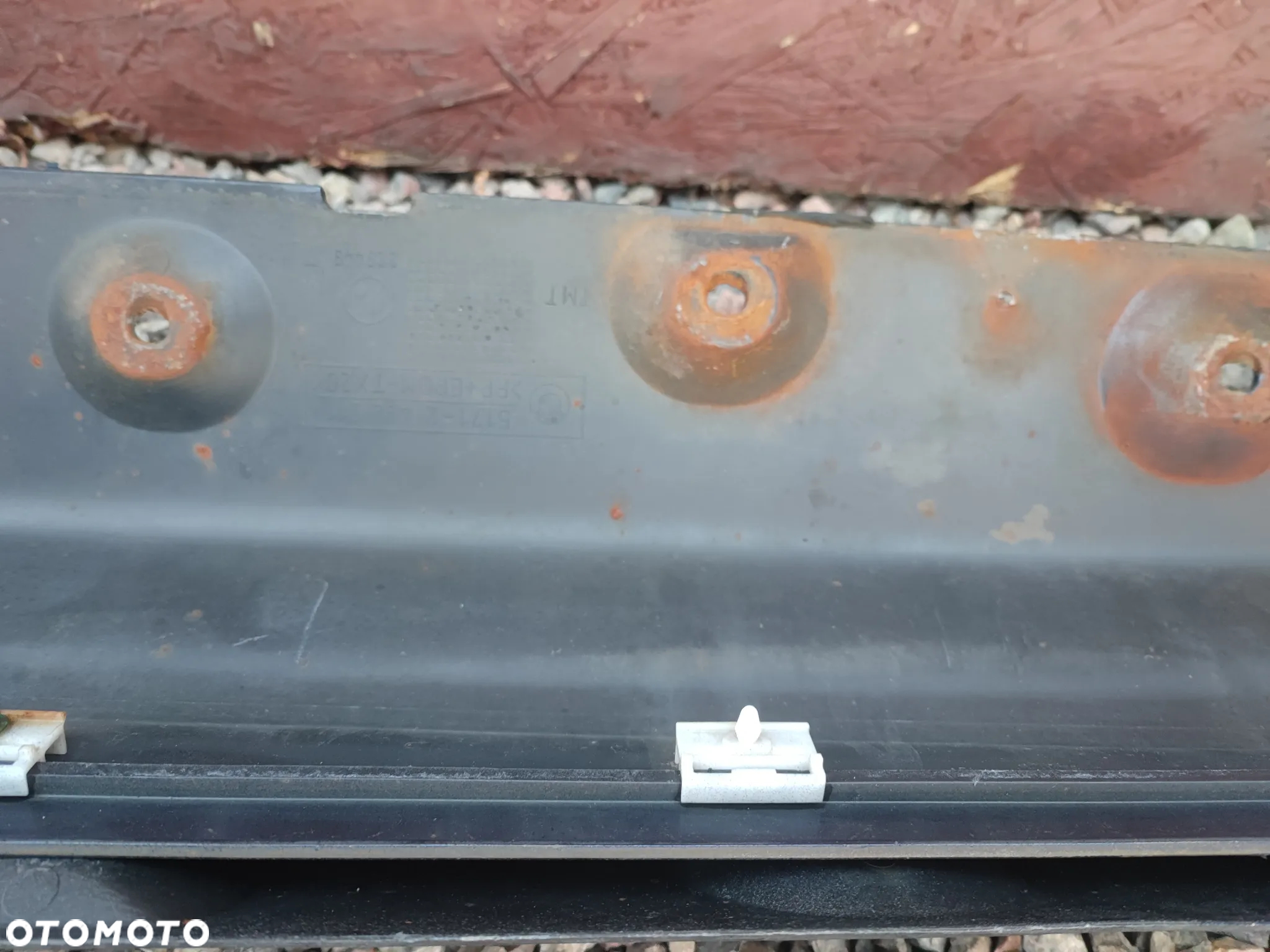 BMW E46 SEDAN / TOURING ORYGINALNE NAKŁADKI NA PROGI M-PAKIET LEWA / PRAWA W KOLORZE orientblau metallic 317/5 O NR. 51 71 0 002 127 / 51 71 0 002 126 OEM W BARDZO DOBRYM STANIE - 27