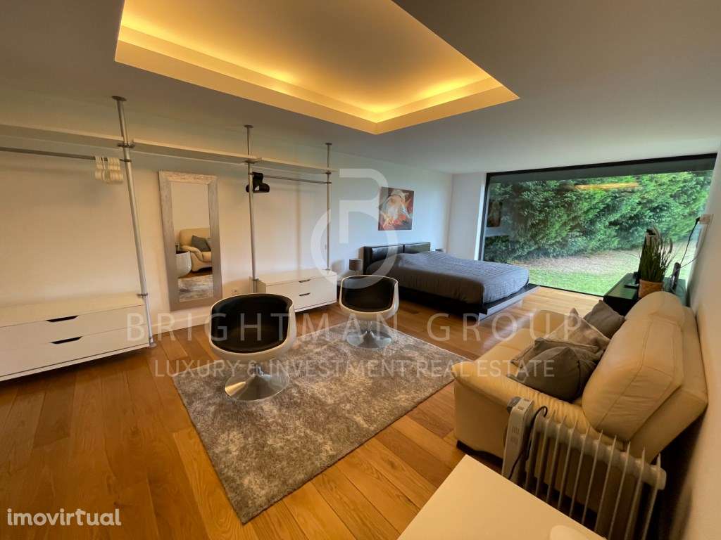 Moradia contemporânea com piscina em Santo Tirso - Grande imagem: 3/60