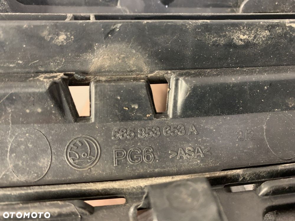ŁADNY ORYGINALNY GRILL ATRAPA ZDERZAKA PRZEDNIEGO PRZÓD SKODA KODIAQ I 1 17-21 565853653A - 6