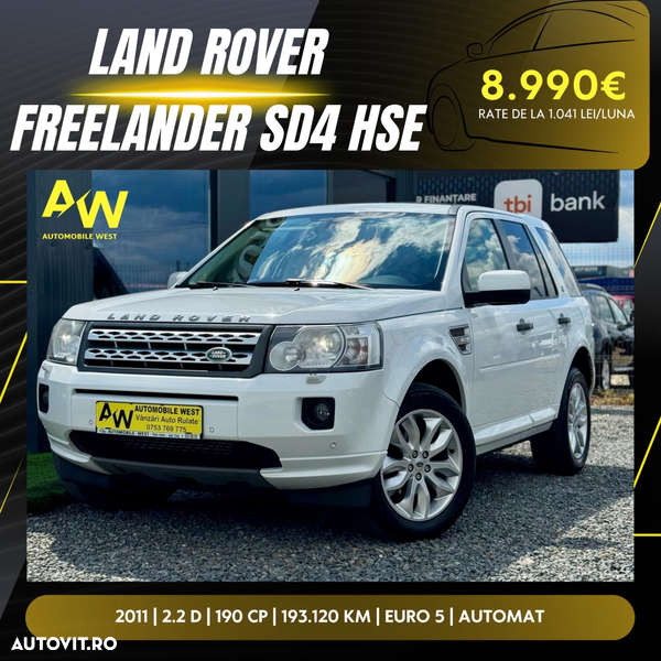 Land Rover Freelander 2 2.2 SD4 HSE