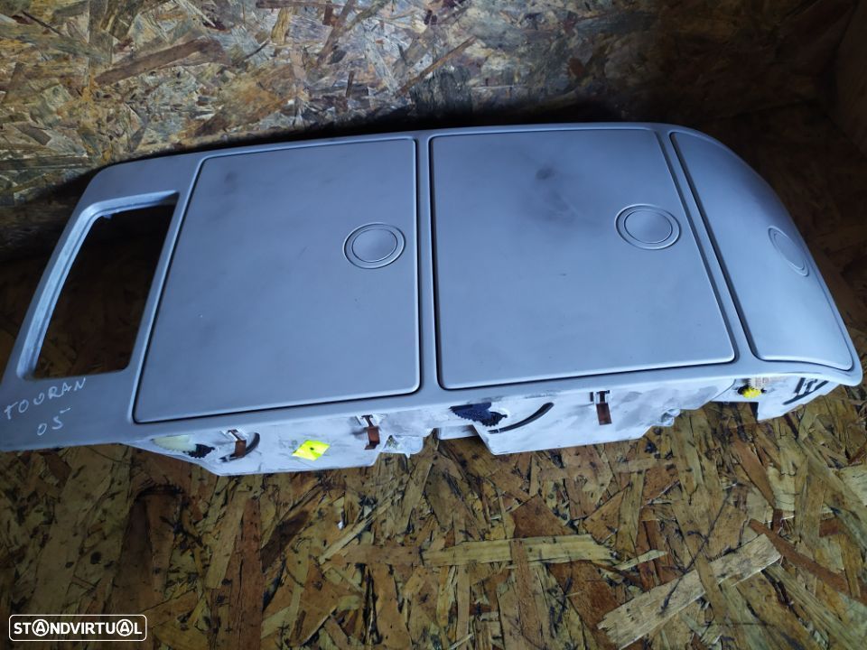 CAIXA ARRUMAÇÃO TECTO / PLAFONIER VOLKSWAGEN TOURAN 1T0868837B - 1
