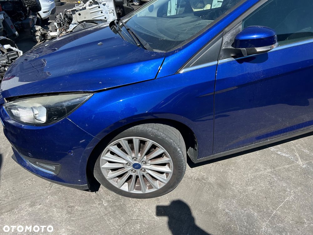 Ford Focus mk3 lift przód kompletny maska błotniki lampy pas przedni chłodnice wzmocnienie belka - 5