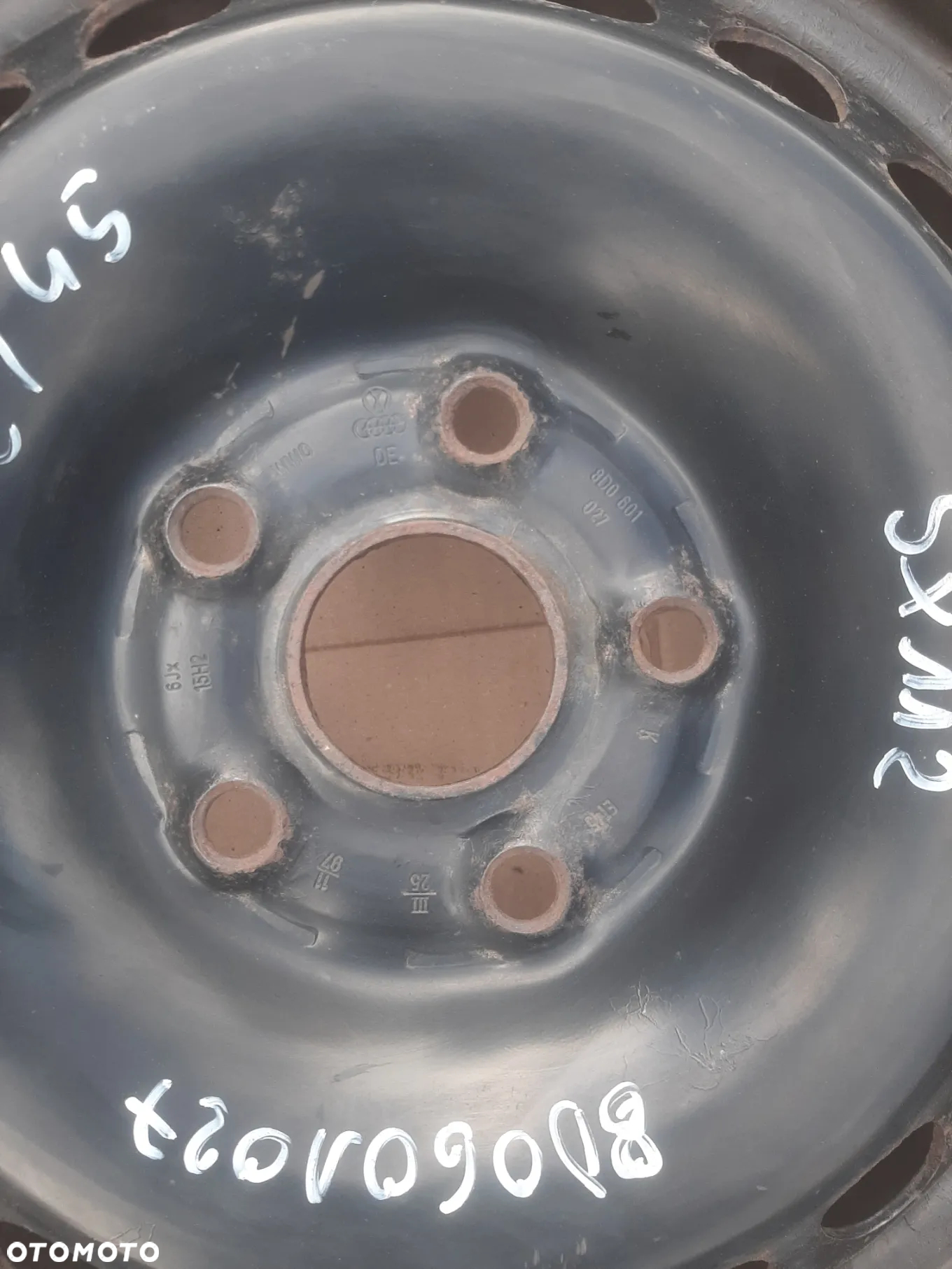 Felga stalowa Audi,Vw 5x112 et45 6jx15 - 3