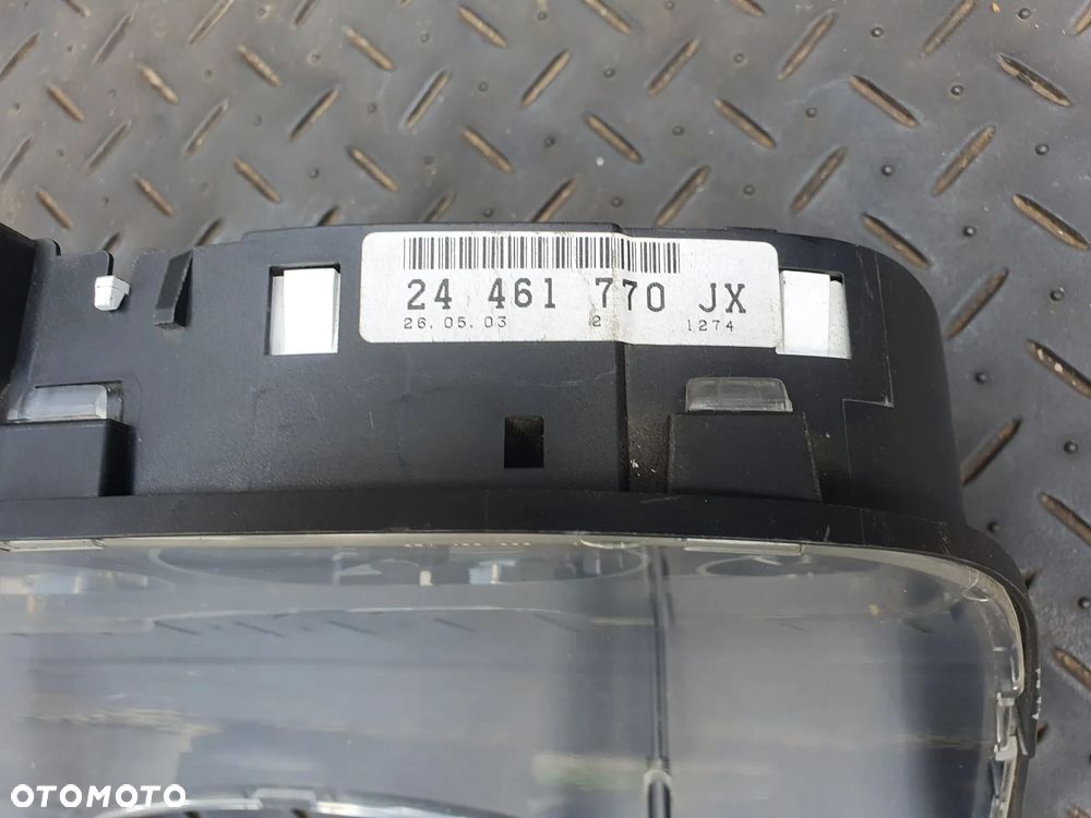 OPEL ZAFIRA A 1.8 LICZNIK ZEGARY PRĘDKOŚCIOMIERZ 24461770JX - 3