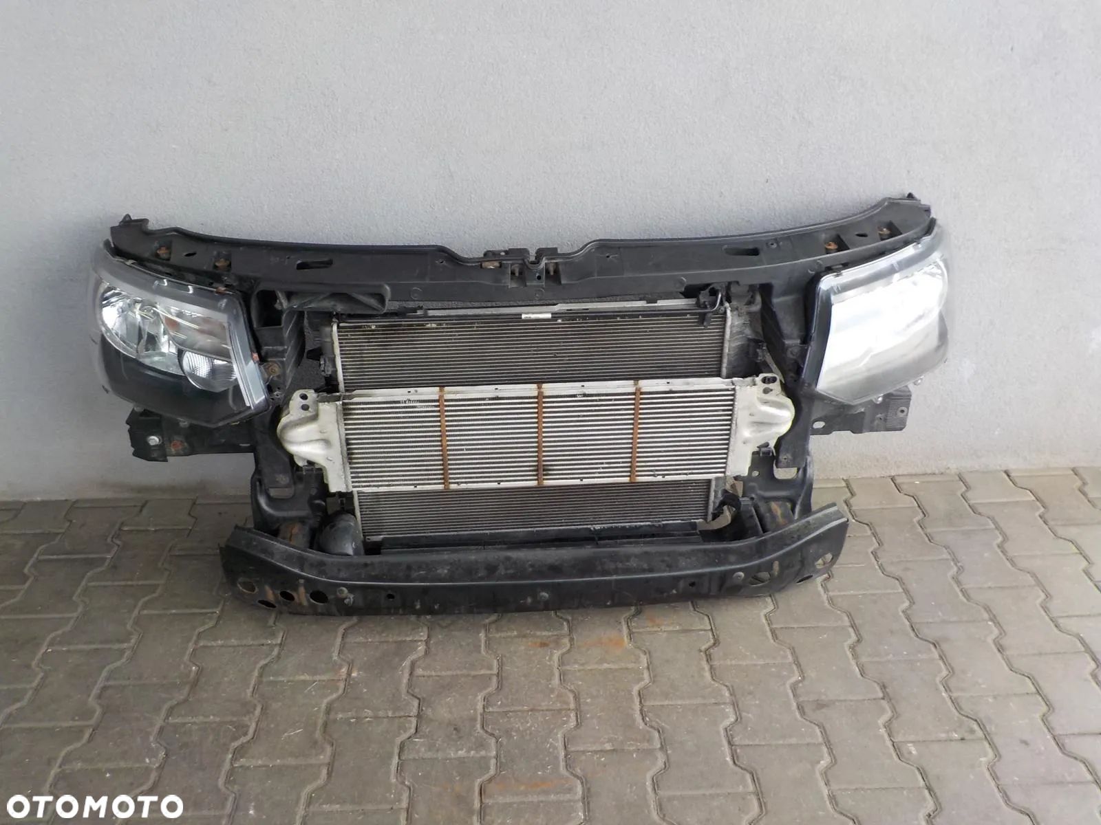 VW T5 LIFT KOMPLETNY PRZÓD PAS PRZEDNI WZMOCNIENIE CHŁODNICE LAMPY - 1