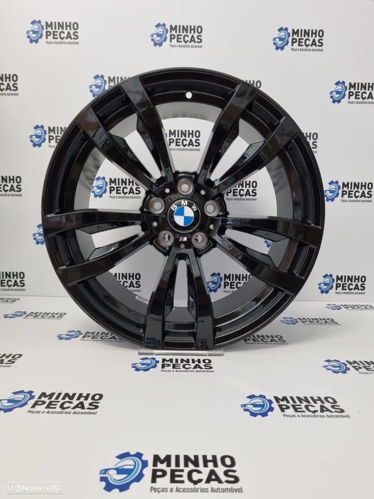 Jantes BMW X6M em 20 Preto Brilho (5x120) - 8