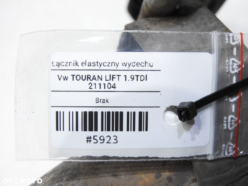 TŁUMIK DRGAŃ RURA VW TOURAN I LIFT - 6