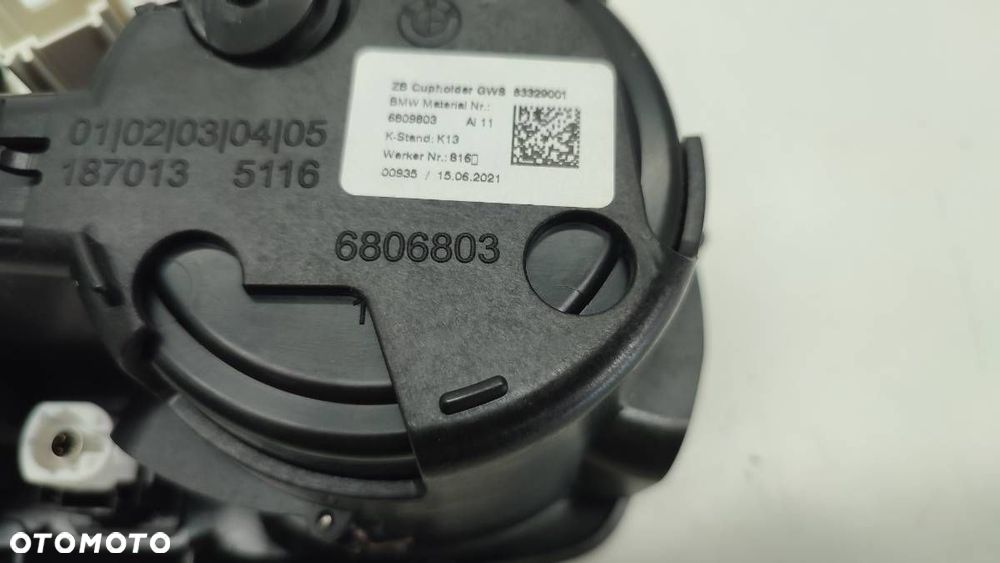 UCHWYT STOJAK NA NAPOJE KUBEK BMW G20 G21 6806803 - 4