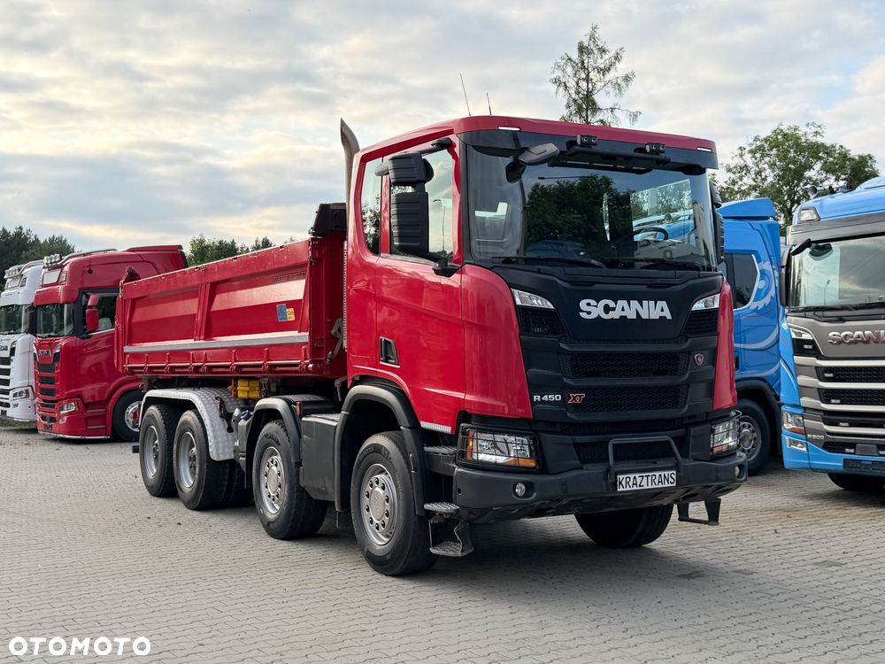 Scania Bordmatic MEILLER SCANIA R450 XT z Niemiec 8x4 wywrotka 3 Stronna 2020 - 20