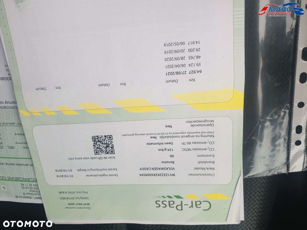Volkswagen CADDY LONG DSG MAŁY PRZEBIEG Z POTWIERDZENIEM - 32