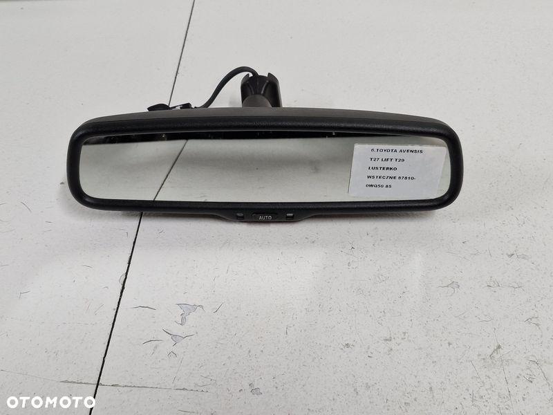 toyota avensis t27 lift t29 lusterko wsteczne wewnętrzne 87810-0wq50 - 1