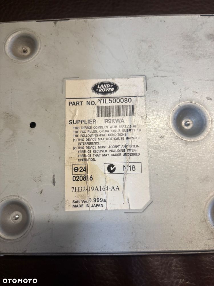 RANGE ROVER L322 MODUL STEROWNIK DVD 7H32-19A164 - 4
