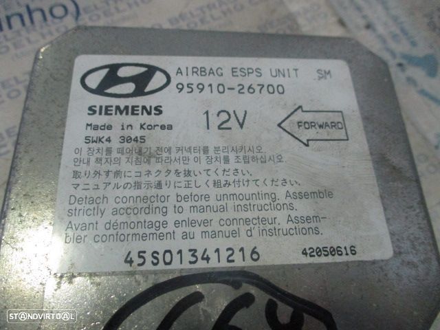 Modulo Airbag 9591026700 HYUNDAI SANTA FE 2006 - 3