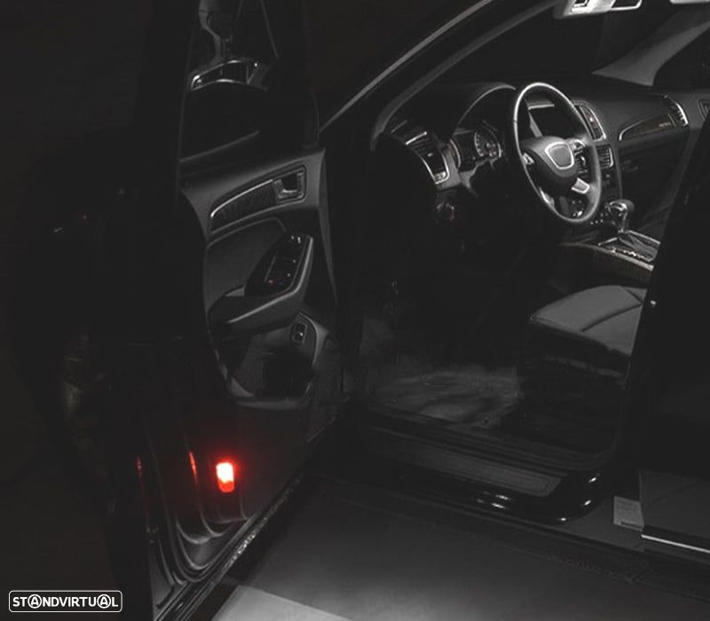 KIT COMPLETO 19 LAMPADAS LED INTERIOR PARA AUDI Q7 4L SPORT 05-14 - 2