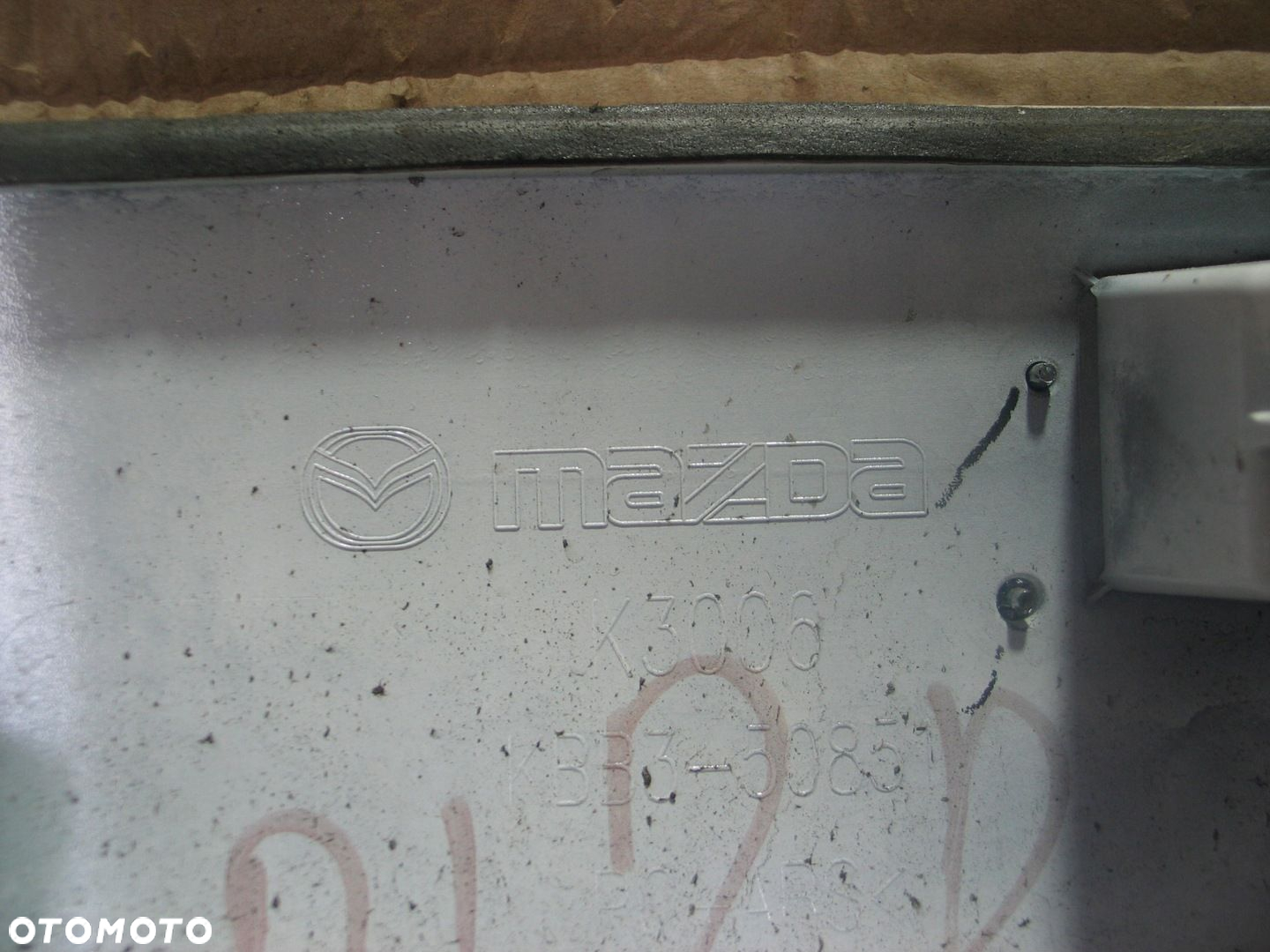 znaczek listwa klapa panel blenda klapy mazda CX-60 CX60 KBB3-50851 - 9