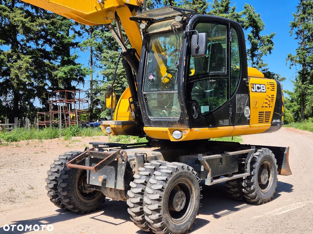 JCB JS145 W 2014 ROK, SUPER STAN, TYLKO 6248 MTH, Z NIEMIEC,160, 175 - 5