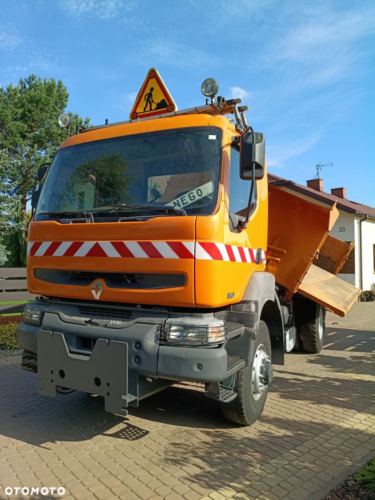 Renault KERAX 370 DCI 4x4 Wywrotka Bordmatic x 2 zimowe utrzymanie - 7