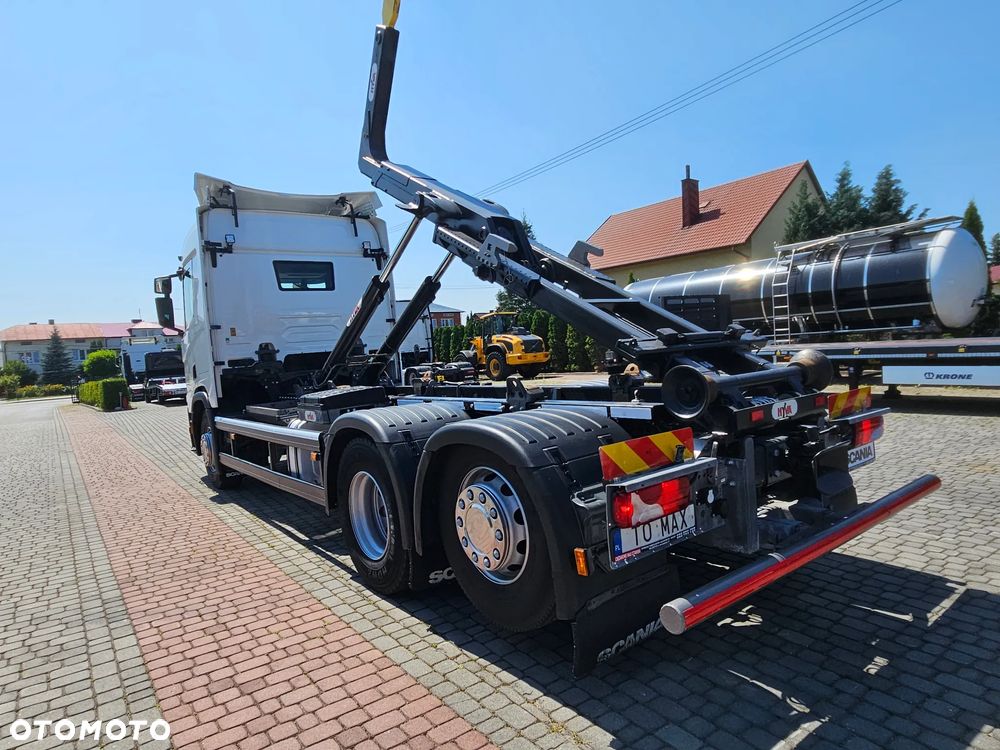Scania R450 E.6 HAKOWIEC 6X2 HYVA 22tony Oś podn.i skretna! - 11