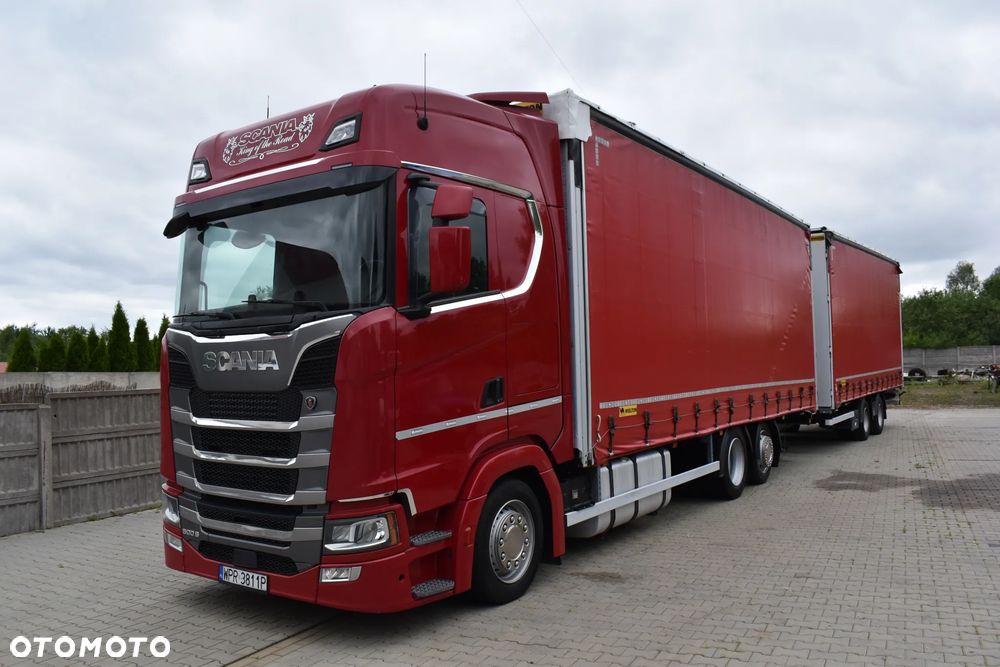 Scania S500 Tandem 2021 + Wielton | Zestaw przestrzenny |Podnosz - 4