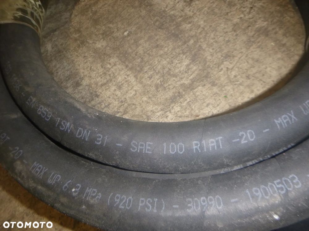wąż hydrauliczny 3m iso 1436  en833 1sn dn31-sae `100 r1at-20 1 1/4'' - 7