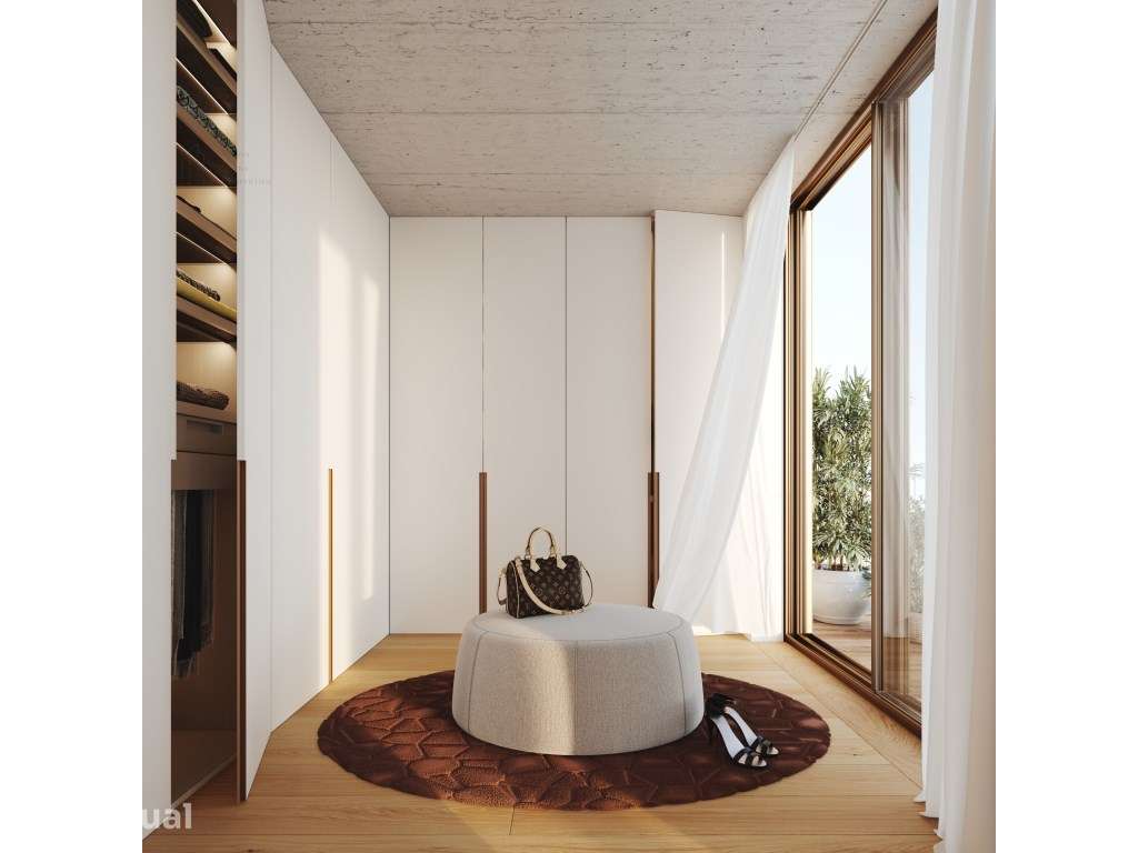 T2 novo à venda | 122,86 m² e terraço | Piscina e ginásio em Mafra - Grande imagem: 3/6