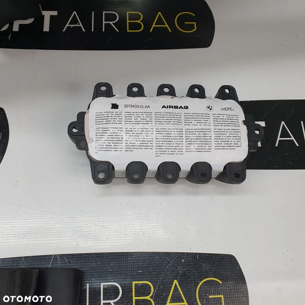 BMW X1 F48 DESKA ROZDZIELCZA KONSOLA KOKPIT PULPIT PODUSZKI AIRBAG AIR BAG PASY KIT SET - 10