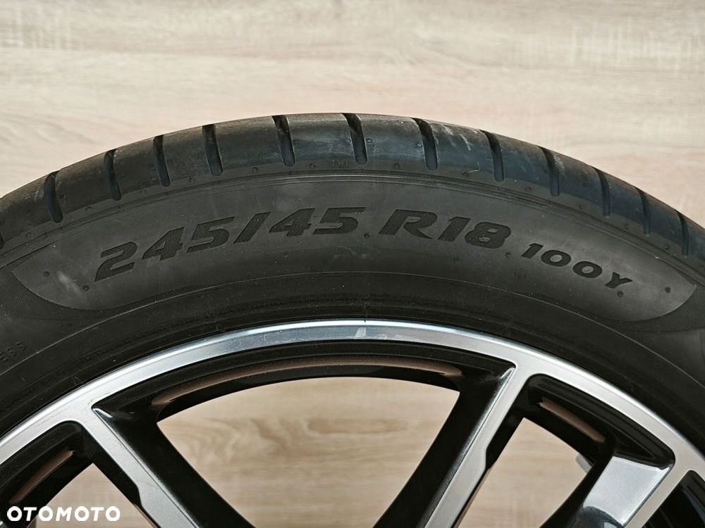 KOŁA 18" FELGI OPONY M-PAKIET BMW 5 G30 G31 34 km JAK NOWE RFT 275/40R18 - 9