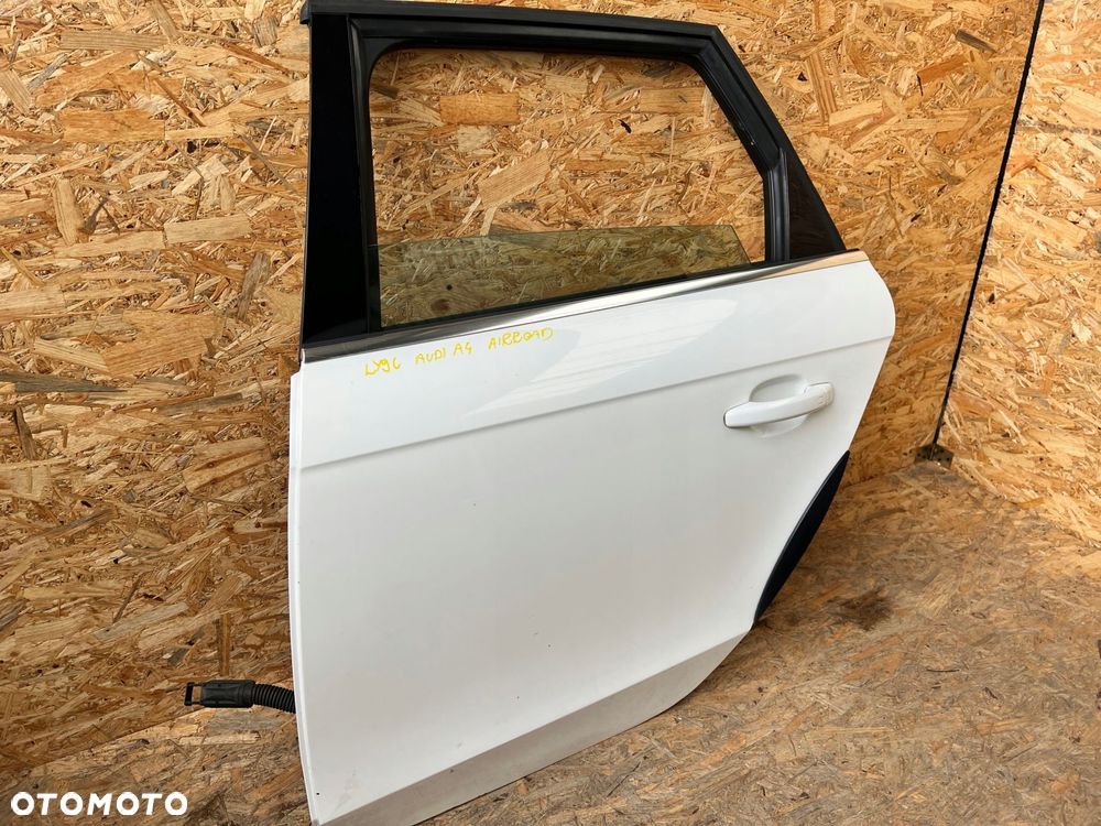 drzwi tylne lewe lewy tył audi a4 b8 allroad lakier: ly9c - 5