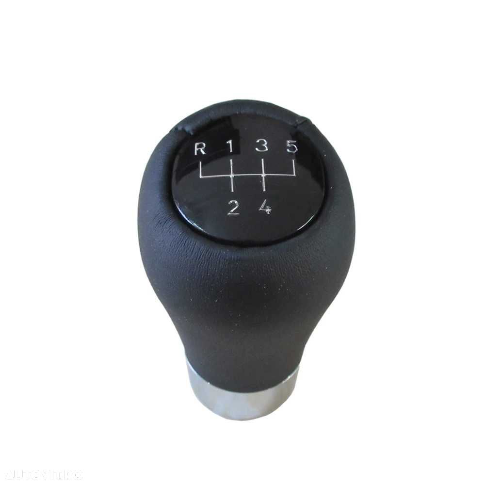 Nuca Schimbator Piele Sintetica BMW 5 Trepte E46 E60 E82 87 E90 91 92 - 1