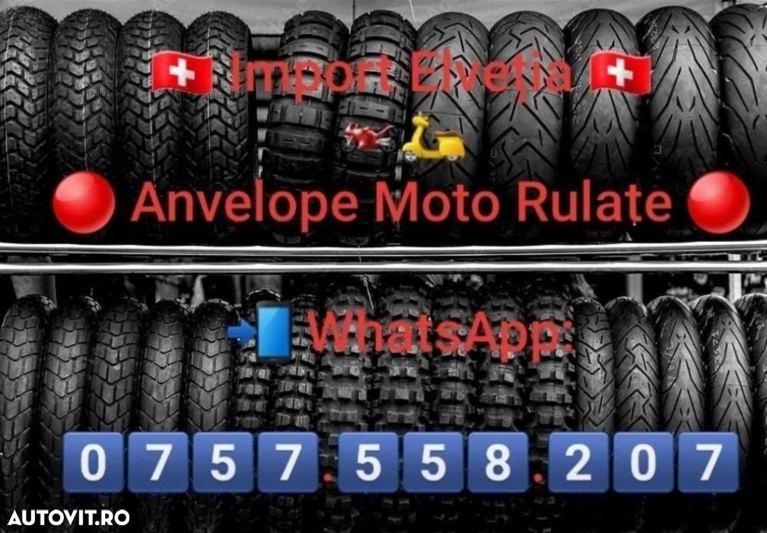 Anvelope moto rulate diverse dimensiuni - 1