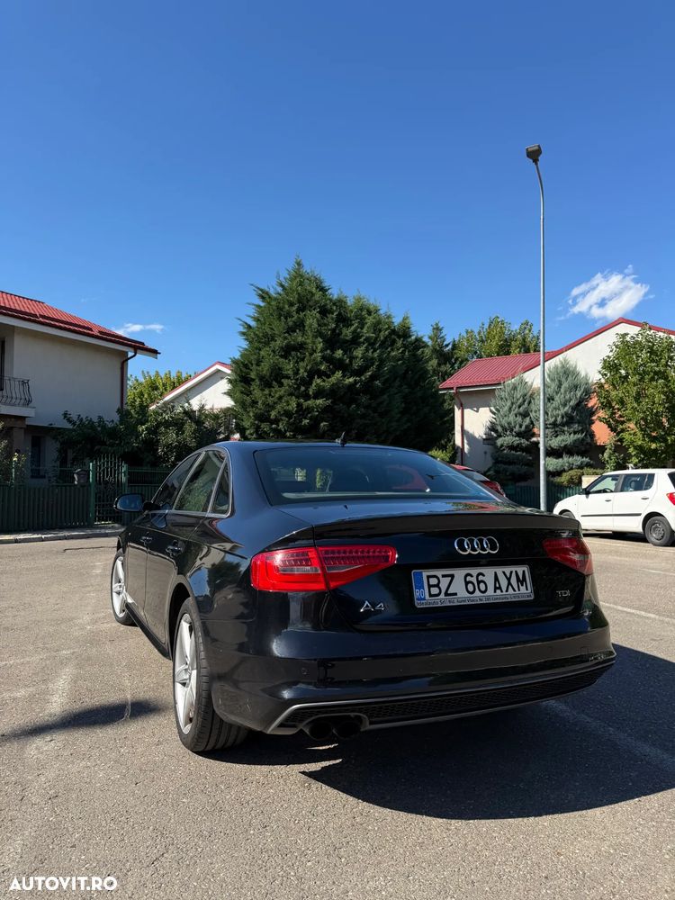 Audi A4 Limuzina 2.0 TDI DPF clean multitronic S line Sportpaket - 8