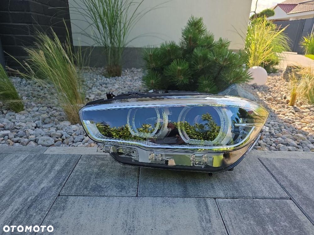 BMW 1 F20 F21 LIFT LCI Lampa lewa przód Full Led 7414141-05 Chrom - 1