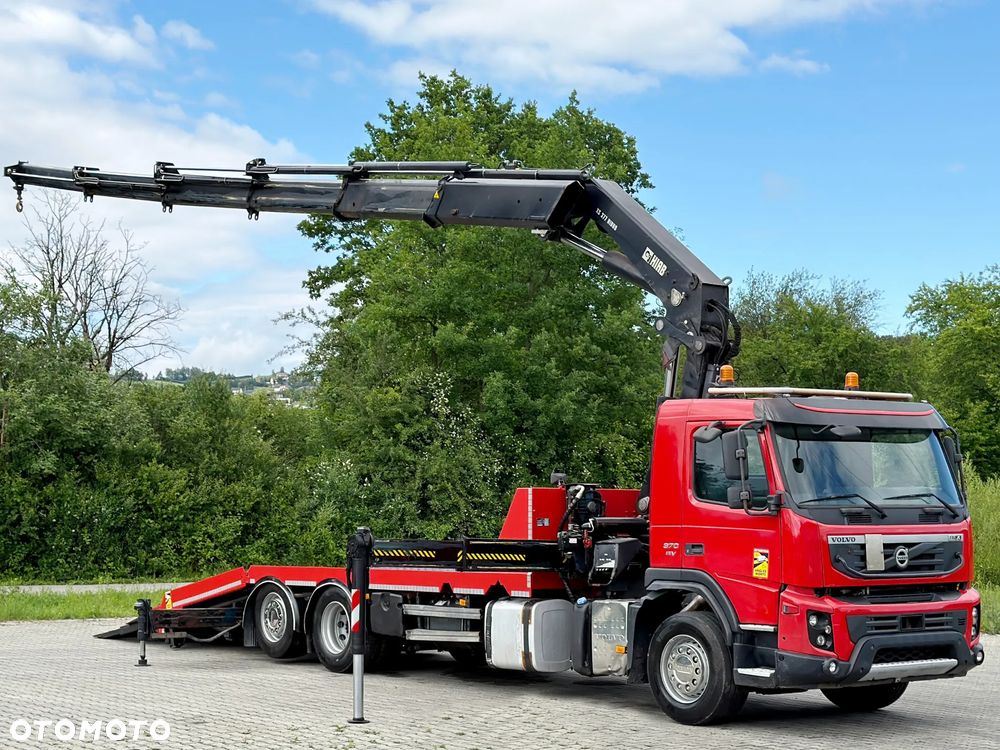 Volvo FMX 370 * LAWETA 7,90m * HIAB 377 EP - 5 HIDUO + PILOT * STAN BDB - 2