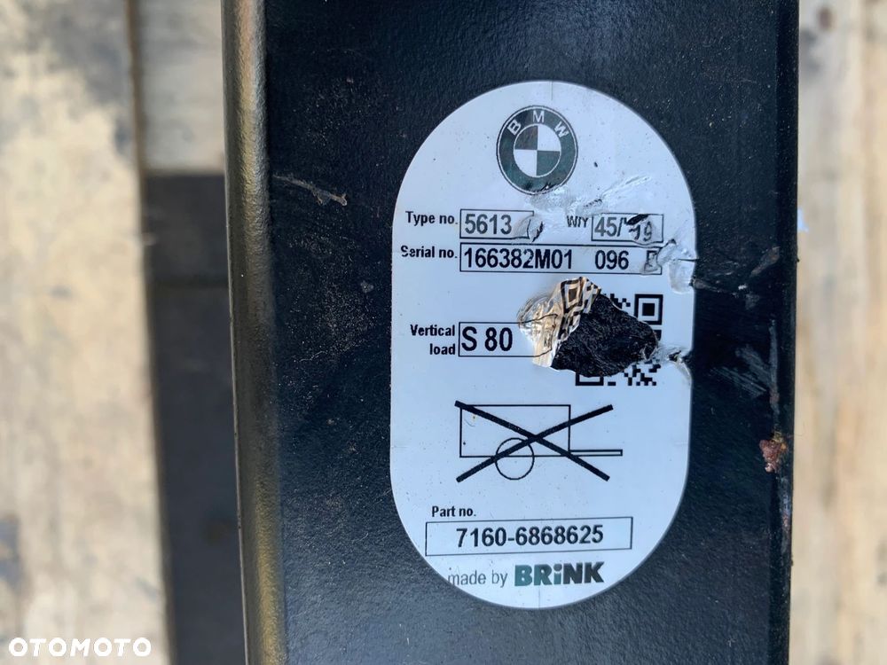 HAK HOLOWNICZY BELKA BRINK BMW X1 F48 6868625 - 6