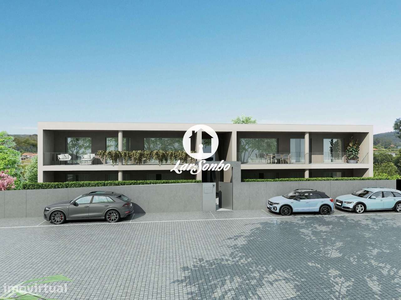 Apartamento em condomínio fechado Barcelos