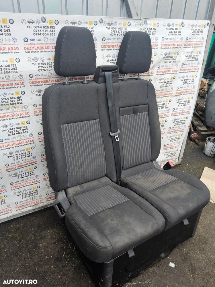 Bancheta Ford Transit Custom 2013-2022 Bancheta dubla fata Ford Custom - 2