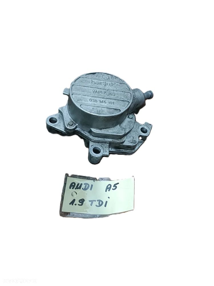 AUDI A3 8L 96-03 r. 1,9 TDI POMPA VACUM WAKUM 038145101 + - 3