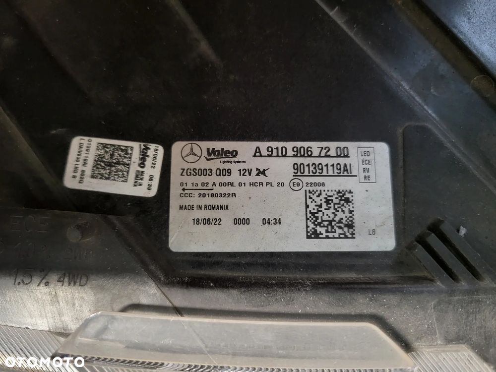 Mercedes sprinter a910 full prawa - 2