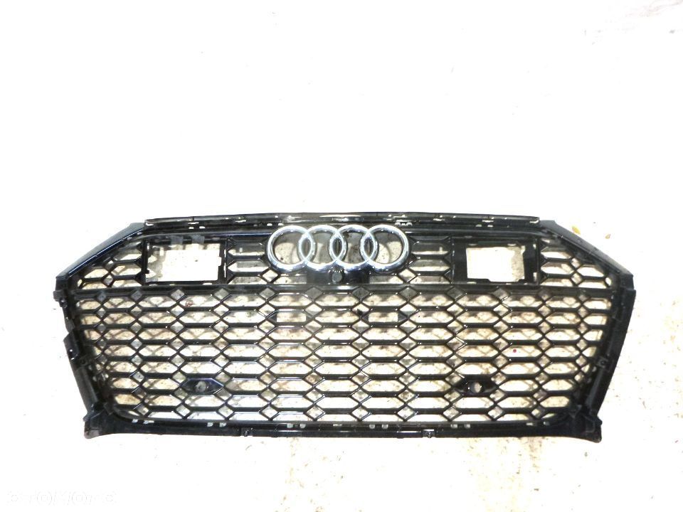 audi a6 rs6 c8 20r- grill atrapa czarna - 1