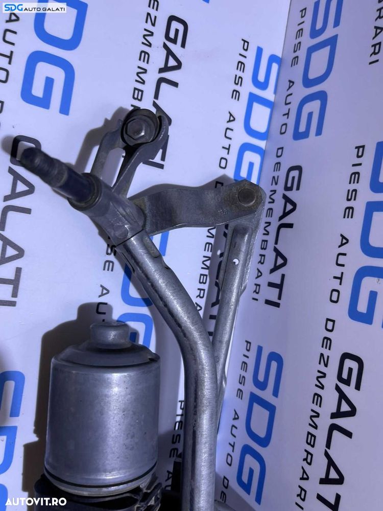 Ansamblu Brat Brate cu Motoras Stergator Stergatoare Parbriz Peugeot 207 CC Cabrio Decapotabil 2006 - 2015 Cod 0390241970 3397020877 9681204380 - 2