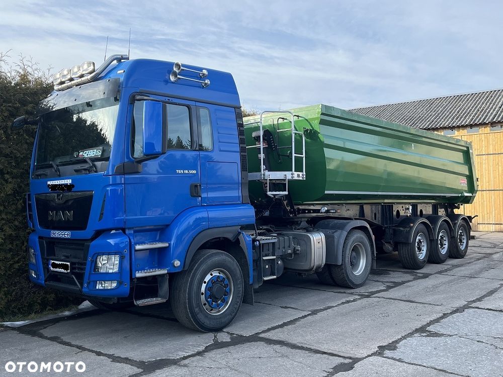 Langendorf SK stalowa 28m3 Hardox rynna 2018 naczepa wywrotka stal z NIEMIEC - 24