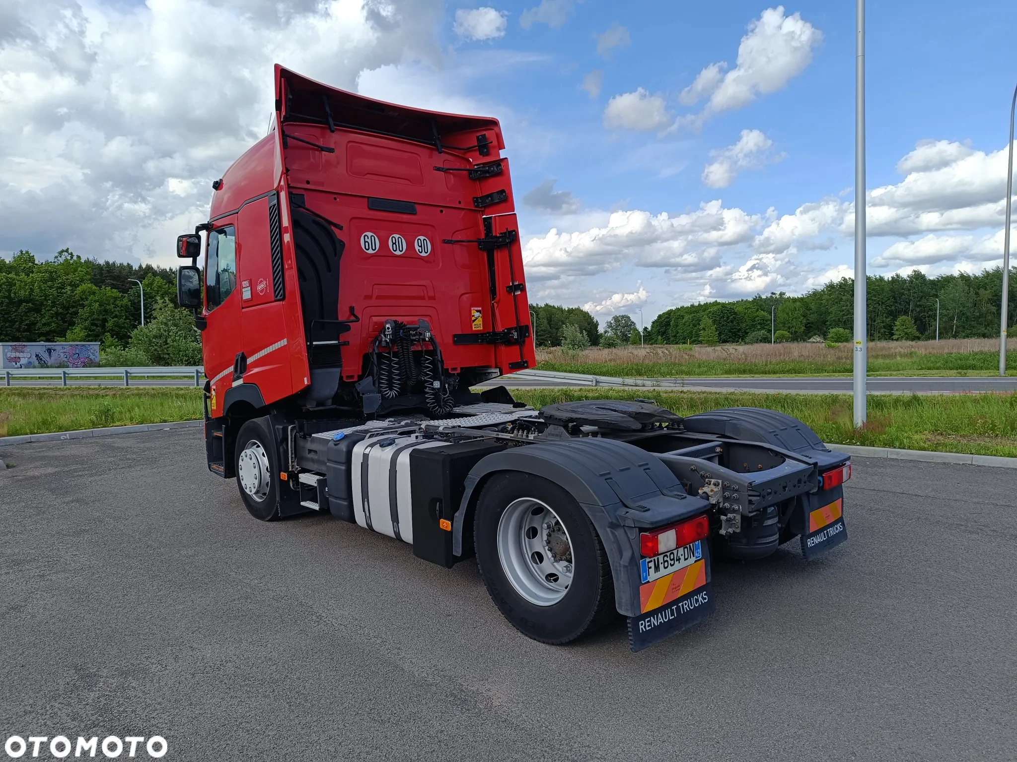 Renault Gama T 460 Euro 6 Servis Renault Francja blokada mostu - 5