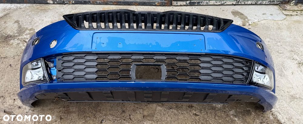 ZDERZAK PRZÓD PRZEDNI SKODA FABIA III LIFT 6V0 6V0807221F - 10