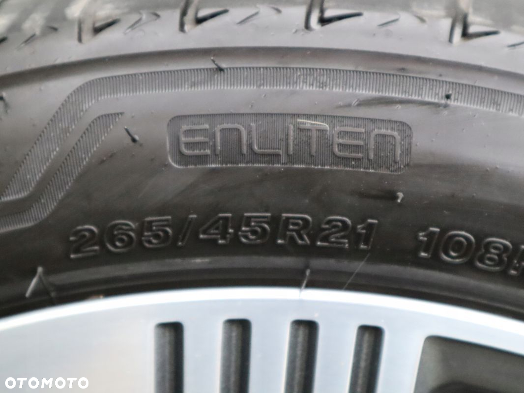 Koła Felgi Audi Q7 E-TRON OE 4KE 601025F 9.5 21 Cali Super Stan - 5