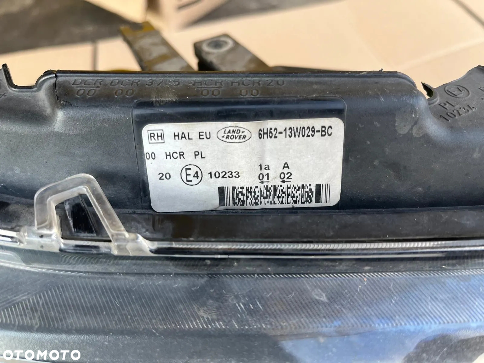 Lampa przednia przód prawa EU Europa LHD 6H52-13W029 Land Rover Freelander 2 II - 4