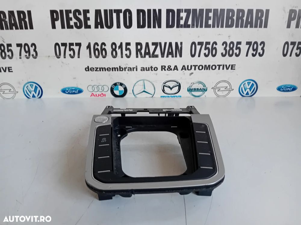 Rama Consola Centrala Cotiera Buton Start Stop Vw Passat B8 An 2014-2020 Volan Stanga - 3