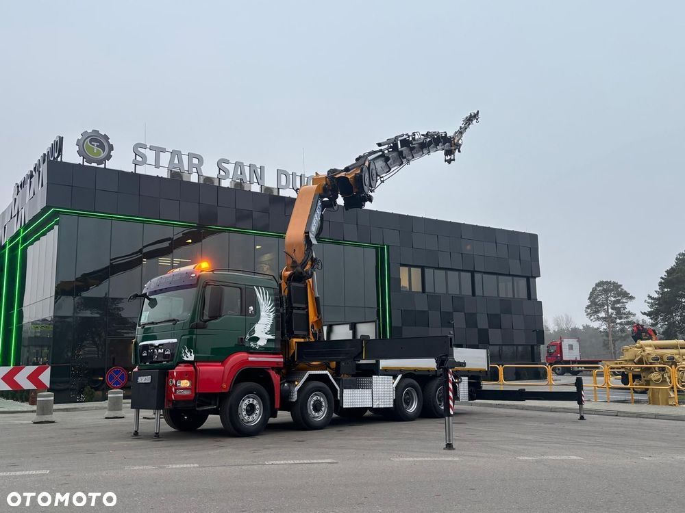 MAN TGS 35.440 8x6H EFFER 1355 Fly Jib Wciągarka HDS Żuraw - 2