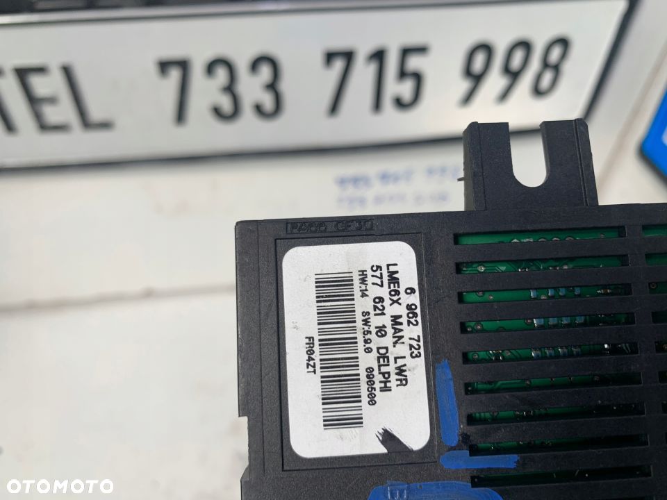 MODUŁ STEROWNIK ŚWIATEŁ 6962723 BMW E60 E61 E65 - 2